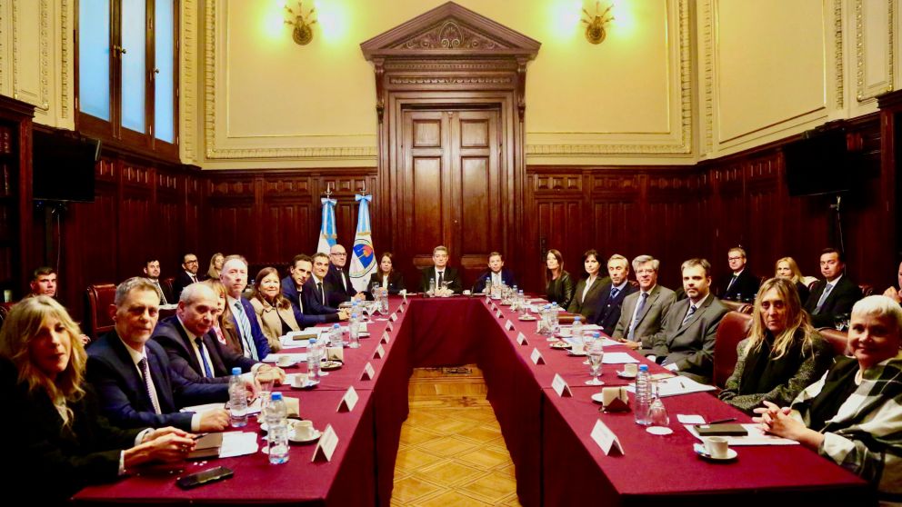 Horacio Rosatti encabezó una reunión con presidentes de cámaras federales para analizar vacantes y obras judiciales