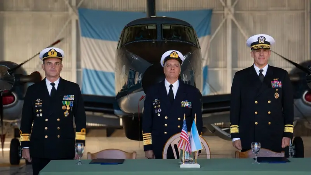 Argentina firmó un convenio con Estados Unidos para patrullar el Mar Argentino