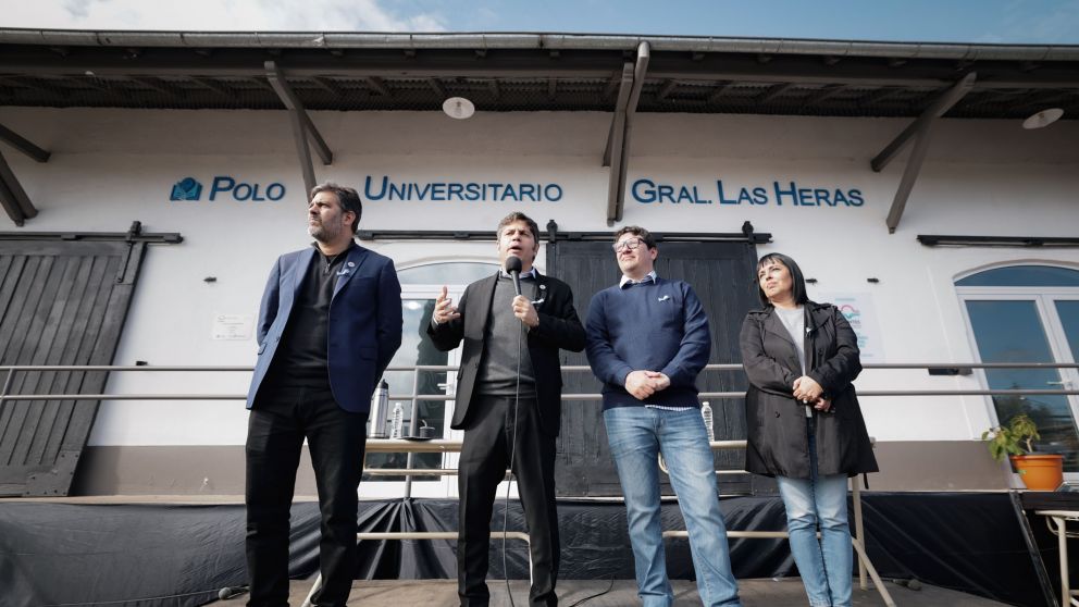 Kicillof: "Milei vino a terminar con la tradición de la universidad gratuita y para todos"