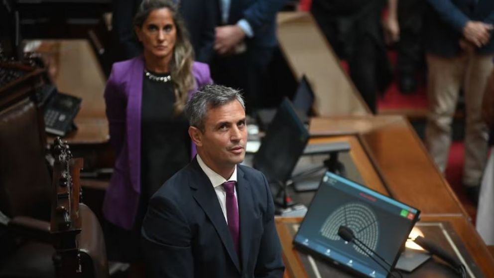 Mart�n Menem le respondi� a quienes lo acusan de mentiroso: "Eso es subestimar al presidente"