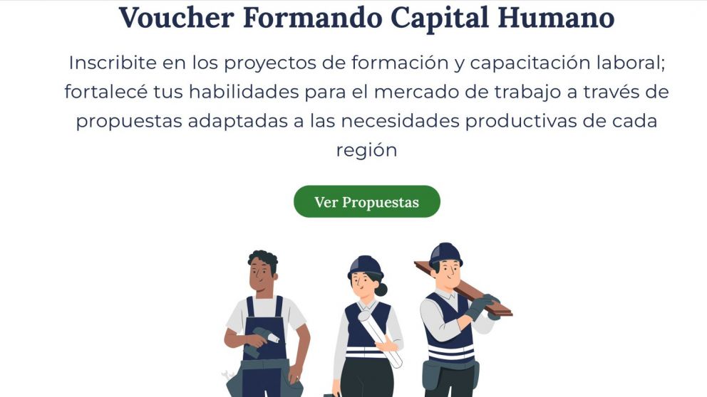 Ya están habilitadas las inscripciones de Formando Capital Humano