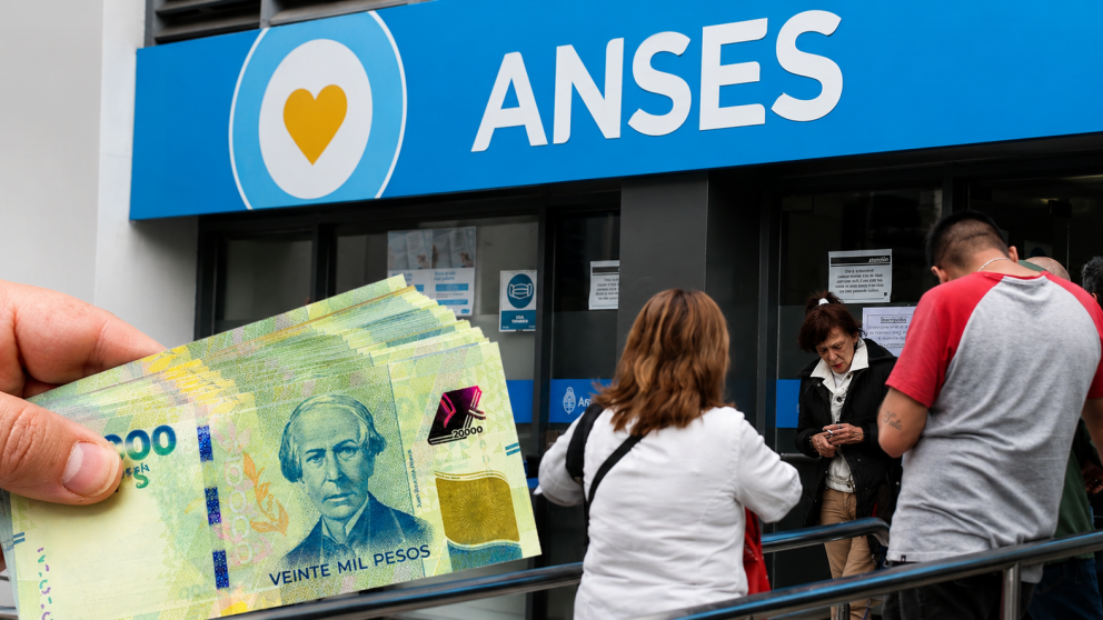 El martes contin�an todos los pagos para jubilados de Anses