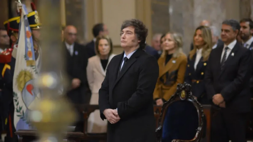 Javier Milei encabezará el Tedeum del 25 de Mayo en medio de la tensión interna que atraviesa La Libertad Avanza