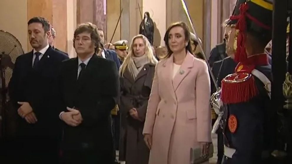 Villarruel asisti� a las dos �ltimas ceremonias