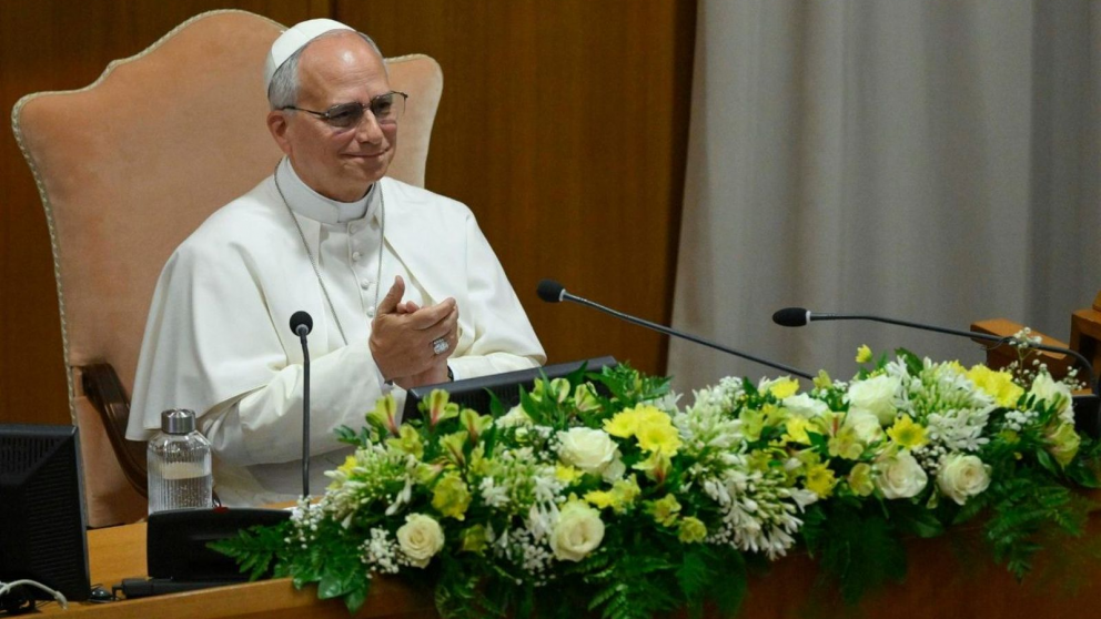 El Vaticano present� la primera enc�clica de Le�n XIV junto al cofundador de Anthropic, Chris Olah