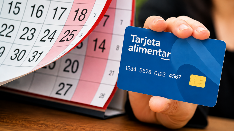 Agregaron un nuevo calendario de pagos de la Tarjeta Alimentar