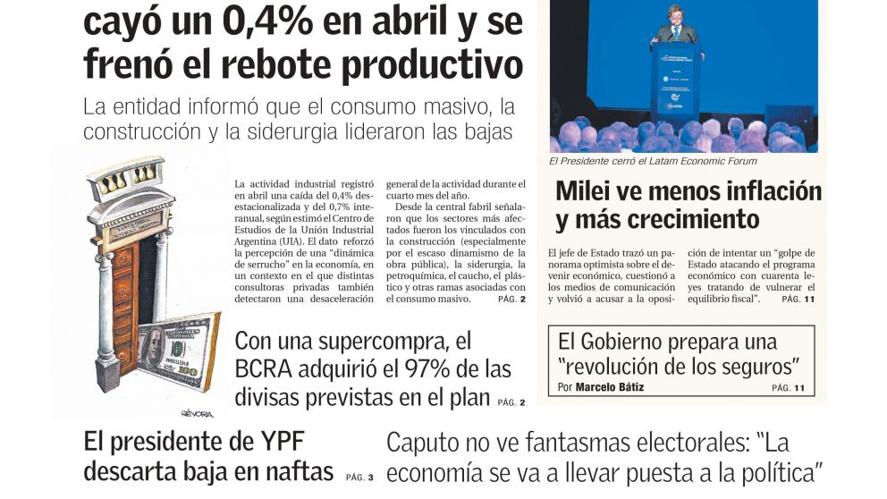 El BCRA adquiri� el 97% de las divisas previstas y el Gobierno prepara una "revoluci�n de los seguros": los temas del d�a en BAE Negocios