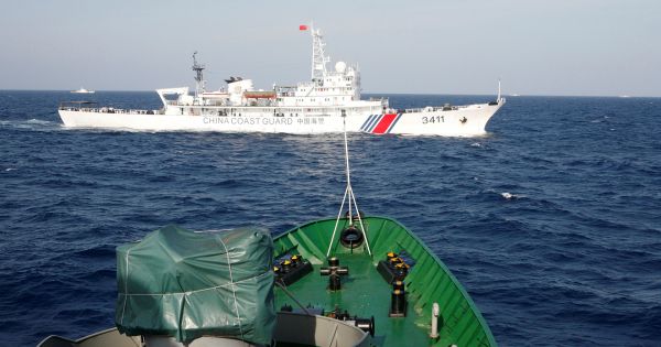 Tensión en el Mar del Sur: 100 buques chinos cerca de Vietnam