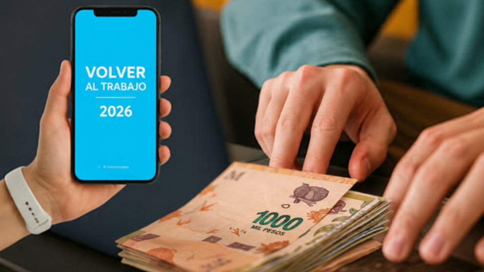 Con cobro confirmado, cu�l es el monto de Volver al Trabajo junio 2026