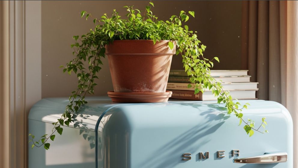 Por qu� el Feng Shui recomienda poner una planta sobre la heladera