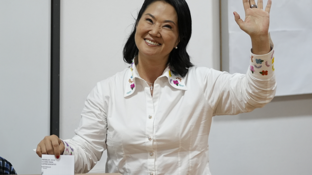La candidata de Fuerza Popular obtuvo una ventaja mínima sobre Roberto Sánchez según la encuesta de Ipsos