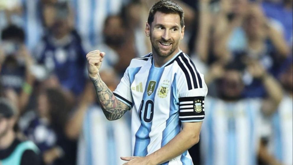 Lionel Messi regres� a la Selecci�n Argentina con un gol y un r�cord hist�rico ante Islandia