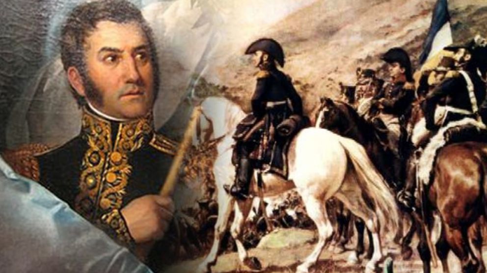 José de San Martín: "Si somos libres, todo nos sobra"