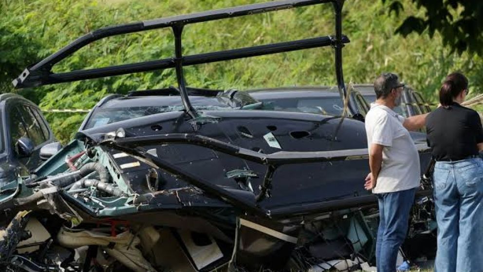 Los peritos identificaron a Gaspi y Lucas Vignale tras el choque de helic�pteros en R�o de Janeiro
