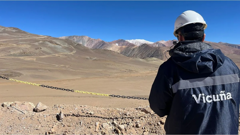 El proyecto Vicuña, en San Juan, tendrá una inversión inicial de USD 9.700 millones y se posiciona como uno de los mayores desarrollos de cobre del mundo
