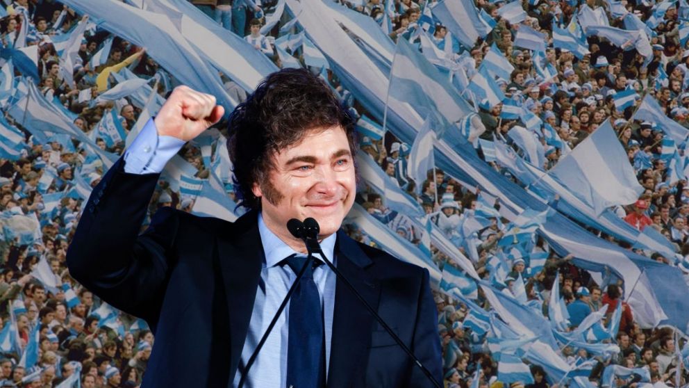 Javier Milei public� un mensaje para festejar el triunfo de la Selecci�n Argentina.
