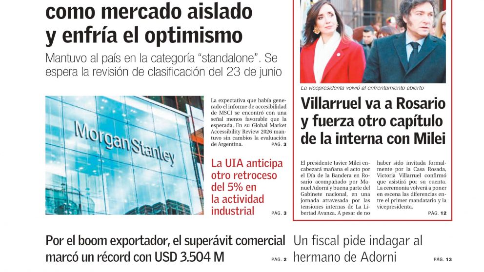 Los mercados se retuercen ante una industria no repunta y el MSCI que se mantuvo sin cambios: los temas del día en BAE Negocios