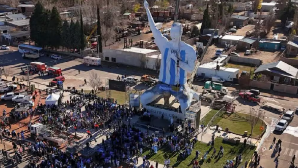 La estatua de Lionel Messi más alta del mundo es Argentina: cuánto mide